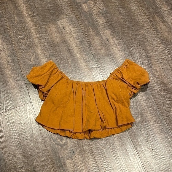 We The Free Tops - We the free ruffle crop top